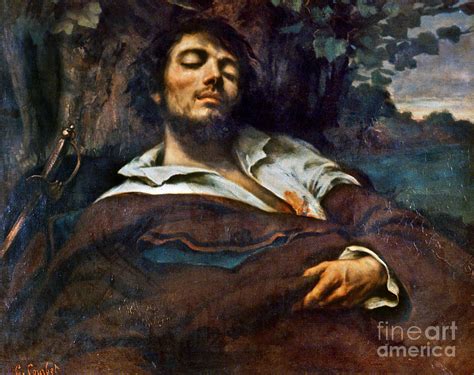 Courbet: Self-portrait Photograph by Granger