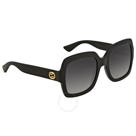 Gucci Grey Gradient Square Sunglasses GG0036S - Gucci - Sunglasses ...