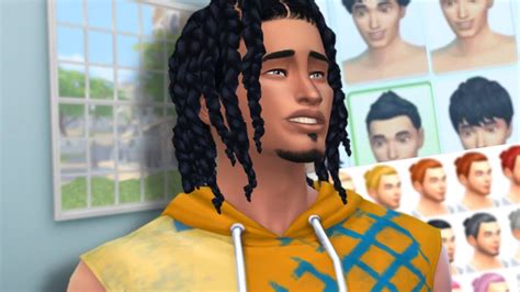 Sims 4 Male Hair & Beard Custom Content