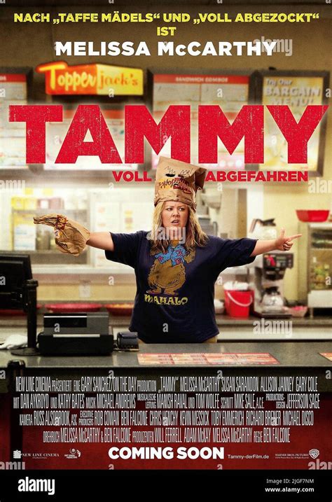 MELISSA MCCARTHY POSTER, TAMMY, 2014 Stock Photo - Alamy