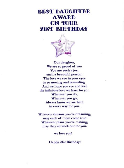 21st Birthday Quotes For Daughter From Dad - ShortQuotes.cc