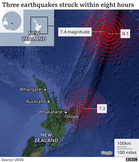 New Zealand Earthquake Today Map - Get Latest Map Update