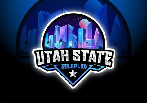 the logo for the upcoming video game, utah state roleplay is shown in ...