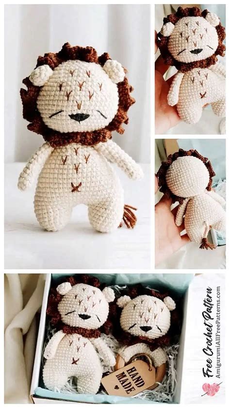 Amigurumi Lion Free Pattern - | Crochet animals free patterns, Crochet ...