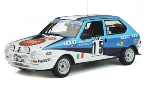 Diecast model cars Fiat Ritmo 1/18 Ottomobile Abarth Gr.2 No.15 Rally ...