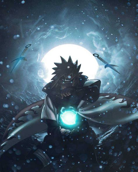 Download Minato Rasengan And Kunai Wallpaper | Wallpapers.com