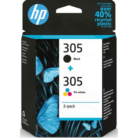 Original HP 305 Black & Colour Combo Pack Ink Cartridges (6ZD17AE) - HP ...