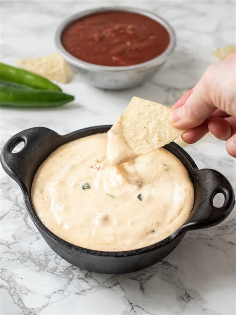 Copycat Chipotle Queso Blanco - Culinary Ginger