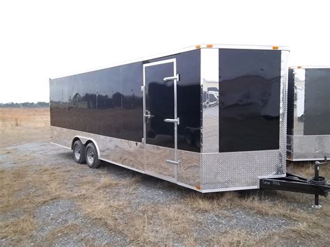 24’ VNOSE ENCLOSED TRAILER | Big Enclosed Trailers