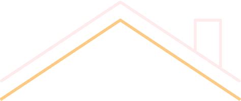 House Roof Icon Outline Isolated on White Background. Minimal House ...