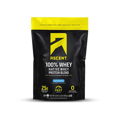 Unflavored Protein Powder | Ascent Protein