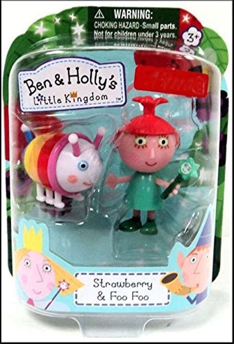 Ben & Holly's Little Kingdom Strawberry & Foo Foo exclusive toy figures ...