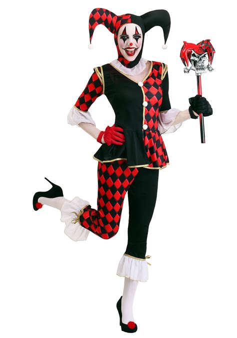 Regal Harlequin Costume for Women