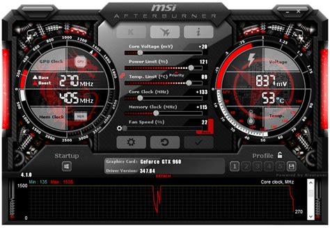 Overclocking With MSI Afterburner – MSI Afterburner