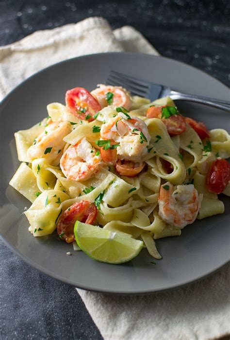 Pappardelle with Truffle Oil and Shrimp Recipe | Kitchen Swagger