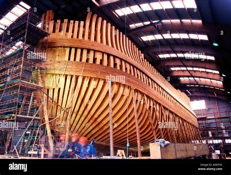 Wooden Boat Building Stock Photo: 8106321 - Alamy