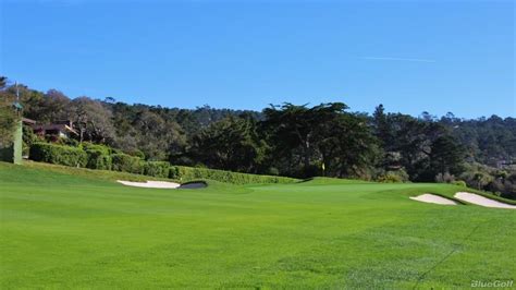 Pebble Beach Golf Course Layout Map - Poppy Hills Golf Course Monterey ...