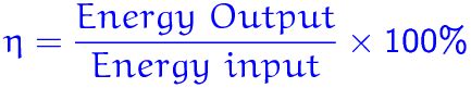 Energy and Efficiency - Miss Wise's Physics Site