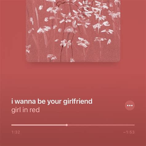 by ciel (i wanna be your girlfriend- girl in red) Music Aesthetic, Red ...