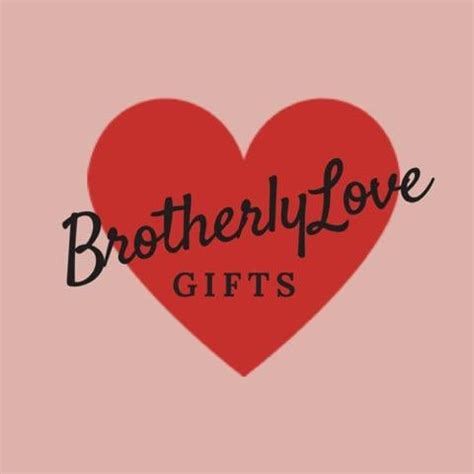 BrotherlyLoveGifts - Etsy