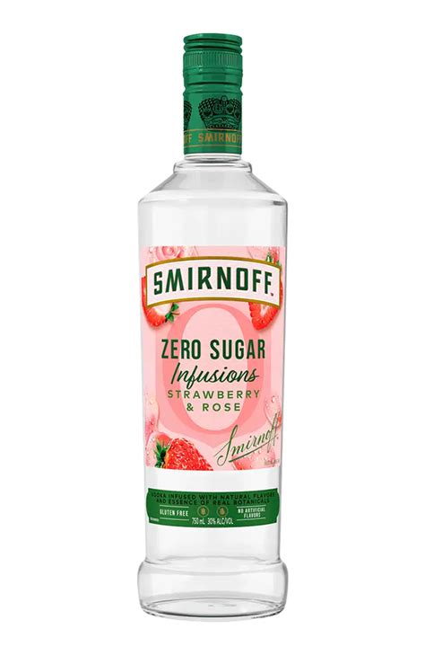 Smirnoff Zero Sugar Infusions Strawberry & Rose Delivery in South ...