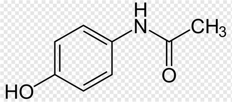 Structural Formula For Acetaminophen