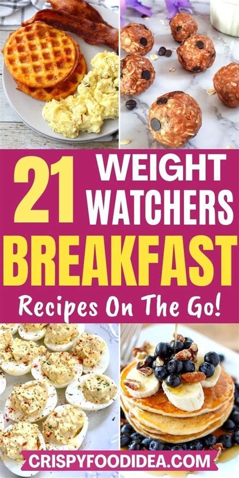 21 Delicious Weight Watchers Breakfast Ideas With Points - WW Freestyle ...