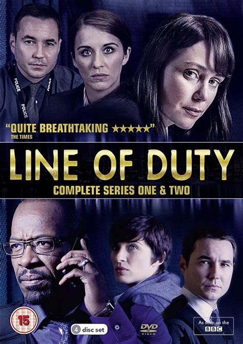 Line of Duty Series 1 & 2 Box Set (DVD) | Bbc tv shows, British tv ...