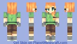 cute alex Minecraft Skin