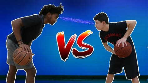 INSANE 1v1 BASKETBALL GAME!!! - YouTube