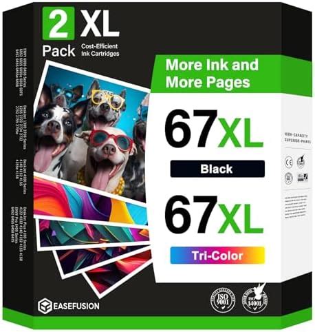 Amazon.com: XXL 67 Black Ink Cartridge Replacement for HP 67XXL 67XL ...