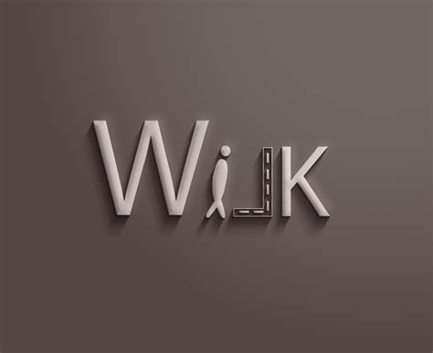 walk logo design on Behance