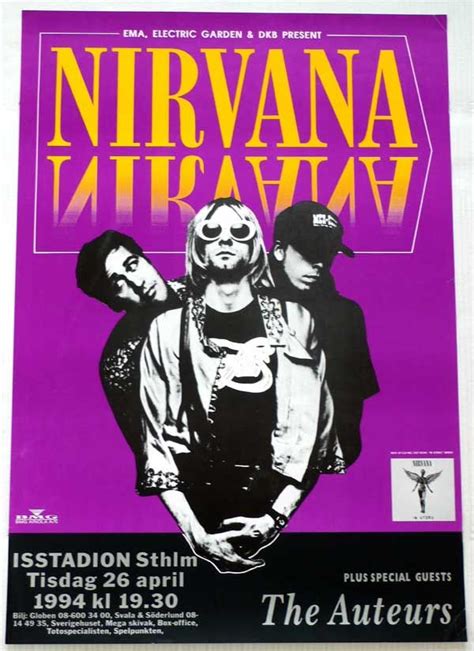 Monsters of rock concert posters | Nirvana Concert Posters http ...