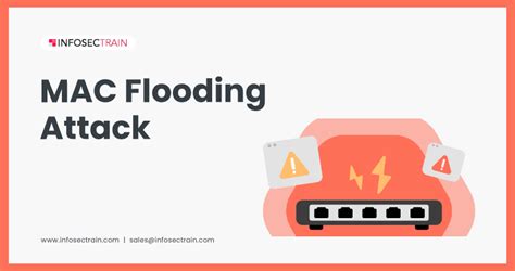 MAC Flooding Attack - InfosecTrain