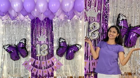 Purple Decorations