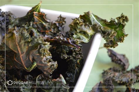 Spicy Kale Chips - Duggar Wellness