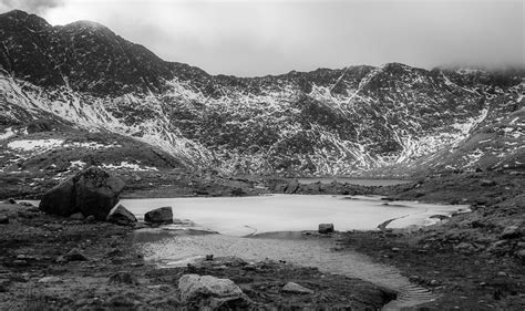 "Winter in Snowdonia, Wales" by PeterCseke | Redbubble