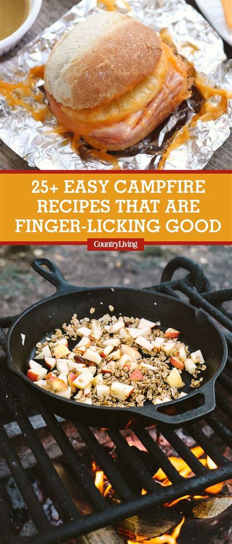 Save These Ideas countryliving #GoingCamping | Campfire food, Easy ...