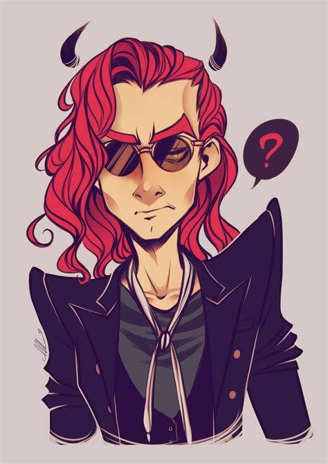 Good Omens. Crowley by AShiori-chan on DeviantArt