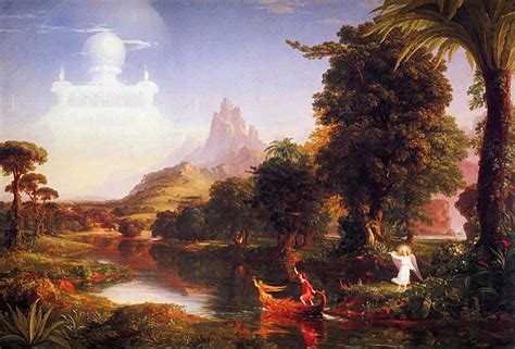 Thomas Cole The Voyage of Life Youth Painting 50% off ...