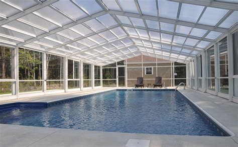 Maine Pool Enclosure Manufactured by Roll-A-Cover, Intl.America's ...