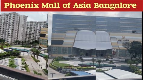 Phoenix Mall of Asia Bangalore| Yelahanka phoenix mall Outside view ...