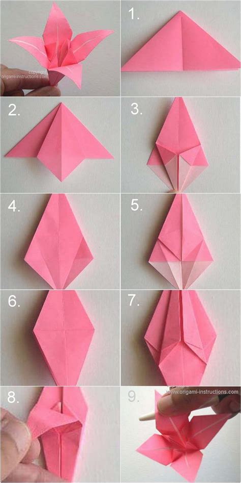 DIY Paper Origami Lily Vintage Wedding Corsages & Boutonnières | Paper ...