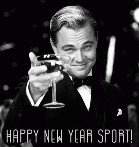 Happy New Year Leonardo Dicaprio GIF - HappyNewYear LeonardoDicaprio ...