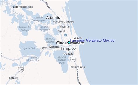 Tampico, Veracruz, Mexico Tide Station Location Guide