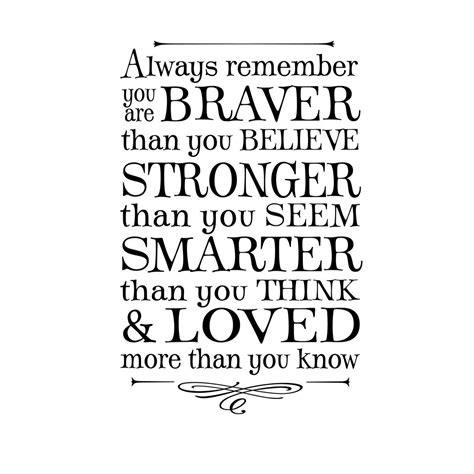 Always remember you are braver than you by OldBarnRescueCompany, $22.00 ...