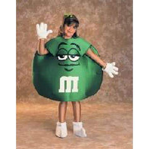 M&M Candy Child Costume Green - Walmart.com - Walmart.com