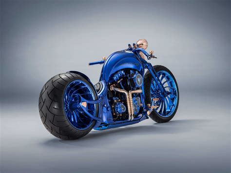 Harley Davidson Blue Edition, HD Bikes, 4k Wallpapers, Images ...