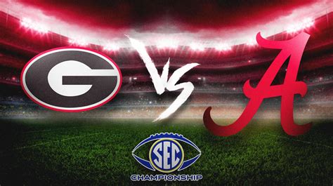 Georgia-Alabama prediction, odds, pick, how to watch SEC Championship