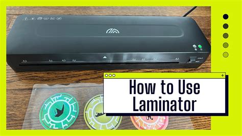 How to Use Laminator Machine A3 | MAXDONE Cold and Thermal Laminator ...